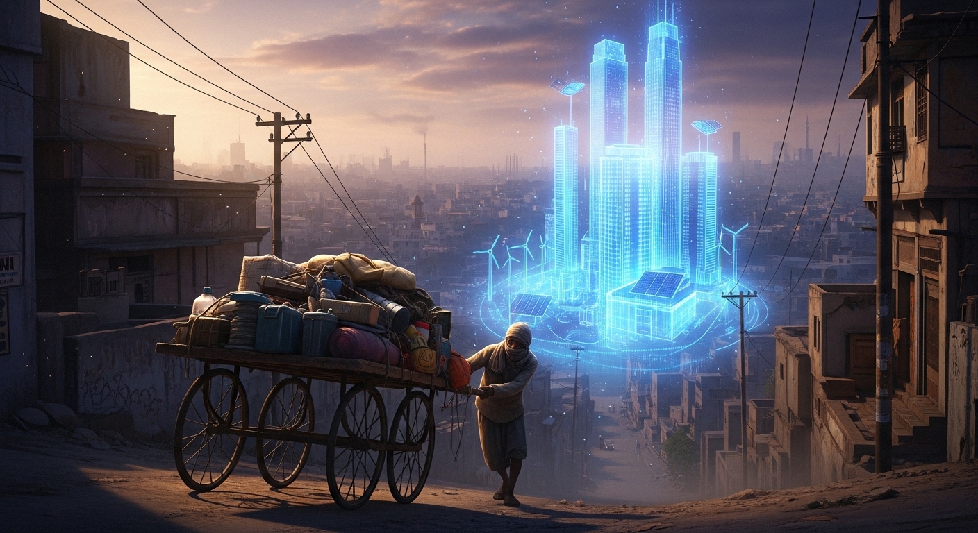 The Handcart and the Hologram: Unmasking the Illusion of India’s “Development”