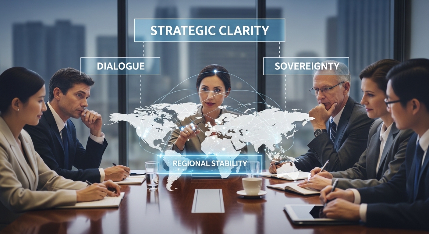 Strategic Clarity: Dialogue, Sovereignty, and Regional Stability