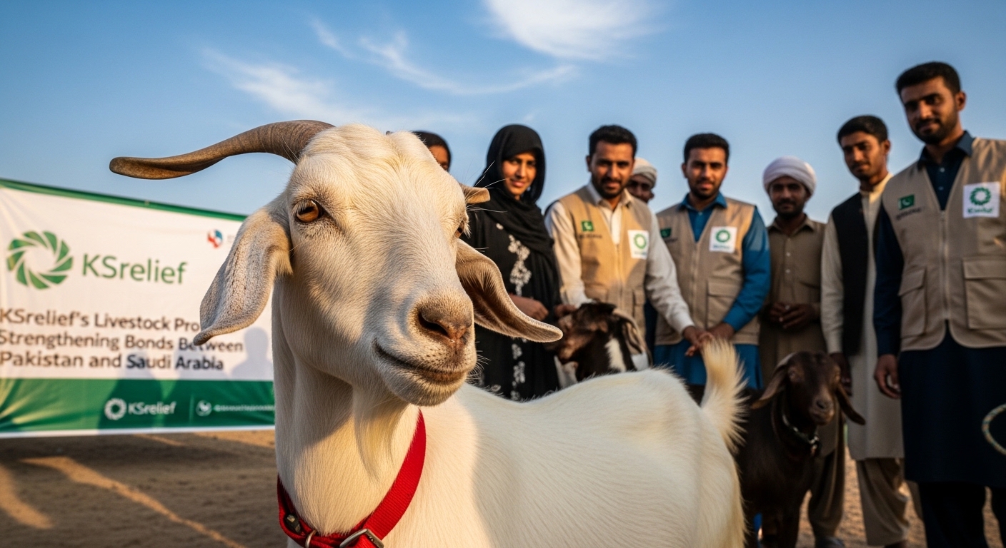KSrelief’s Livestock Project Underscores the Unbreakable Bond Between Pakistan and Saudi Arabia