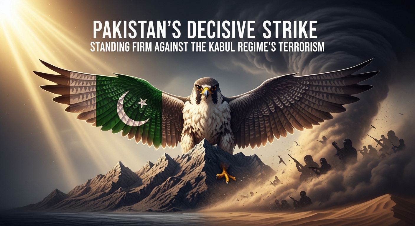 Pakistan’s Decisive Strike: Standing Firm Against the Kabul Regime’s Terrorism