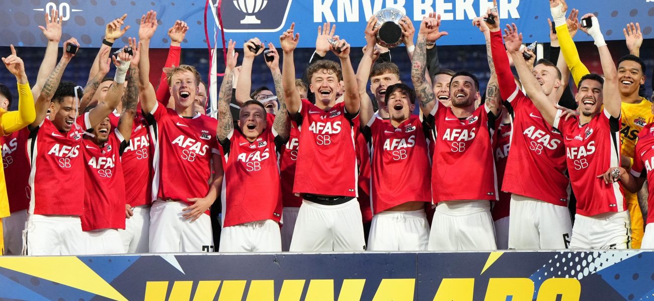 AZ Alkmaar Dominates NEC 5-1 in KNVB Cup Final, Clinching European Qualification