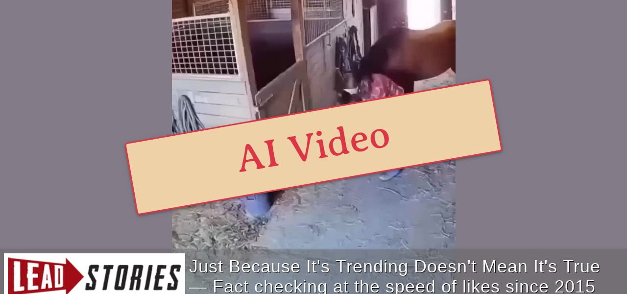 AI’s Cruel Hoax: Viral ‘Hero Horse’ Video Exposes Deepfake Dangers in Crisis Zones