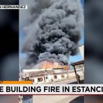 Downtown Estancia Fire Causes Widespread Power Outage in New Mexico; Investigation Underway