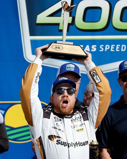Tyler Reddick’s Historic Fifth NASCAR Win at Kansas Speedway Mirrors Dale Earnhardt’s Legendary 1987 Pace