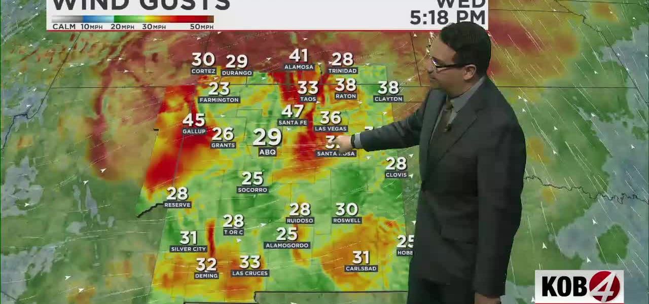 New Mexico Weather Alert: Over 60 MPH Gusts and Dust Expected This Week