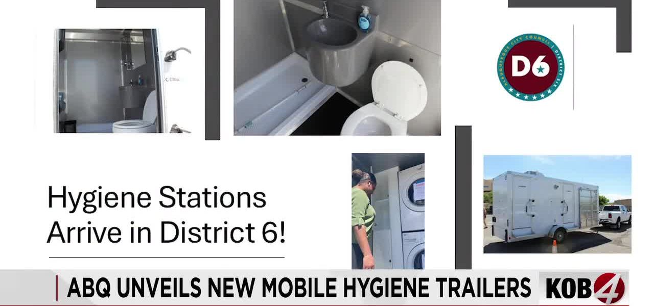 Albuquerque Launches Three State-of-the-Art Mobile Hygiene Trailers to Support Homeless Population