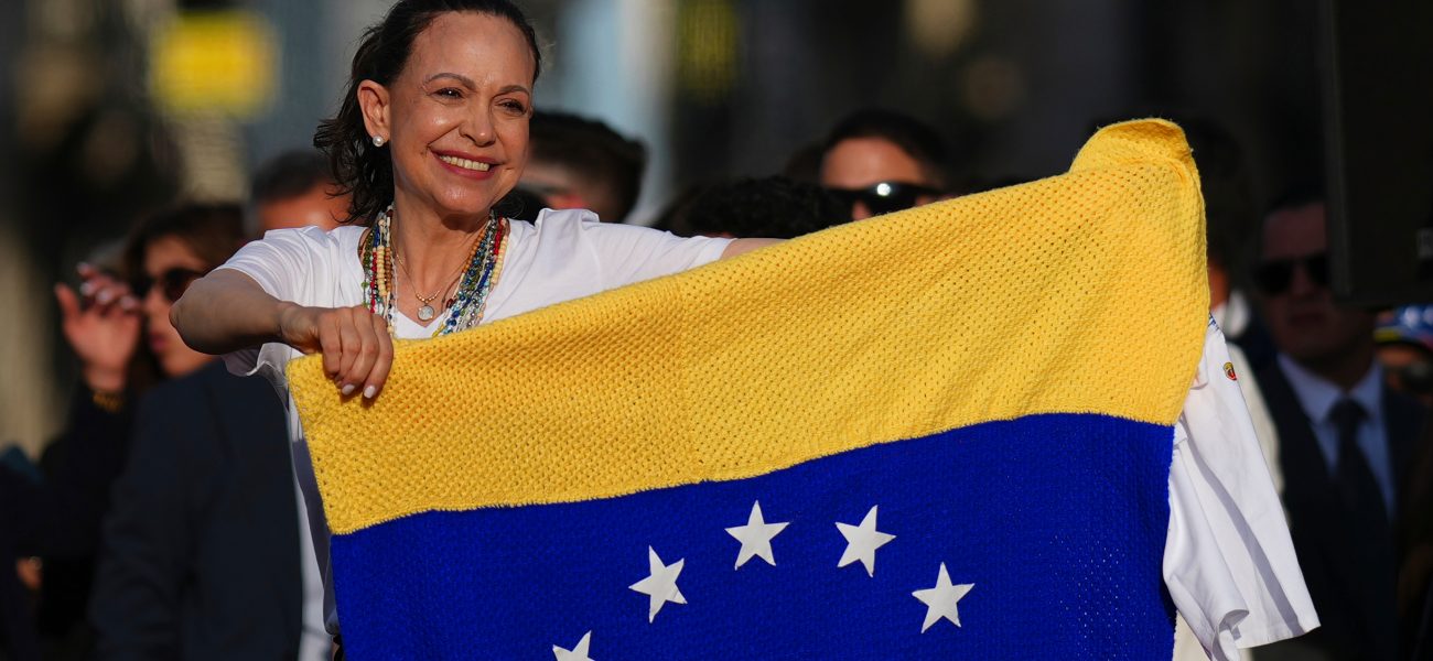 Maria Corina Machado Ignites Madrid Rally, Declines Meeting with Spanish PM Amid Venezuela’s Political Crisis