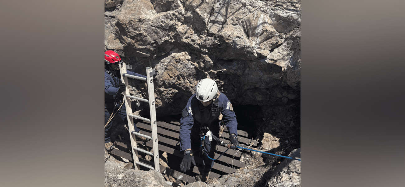 Dramatic 60-Foot Mine Shaft Rescue by Las Cruces Fire Department in Organ Mountains