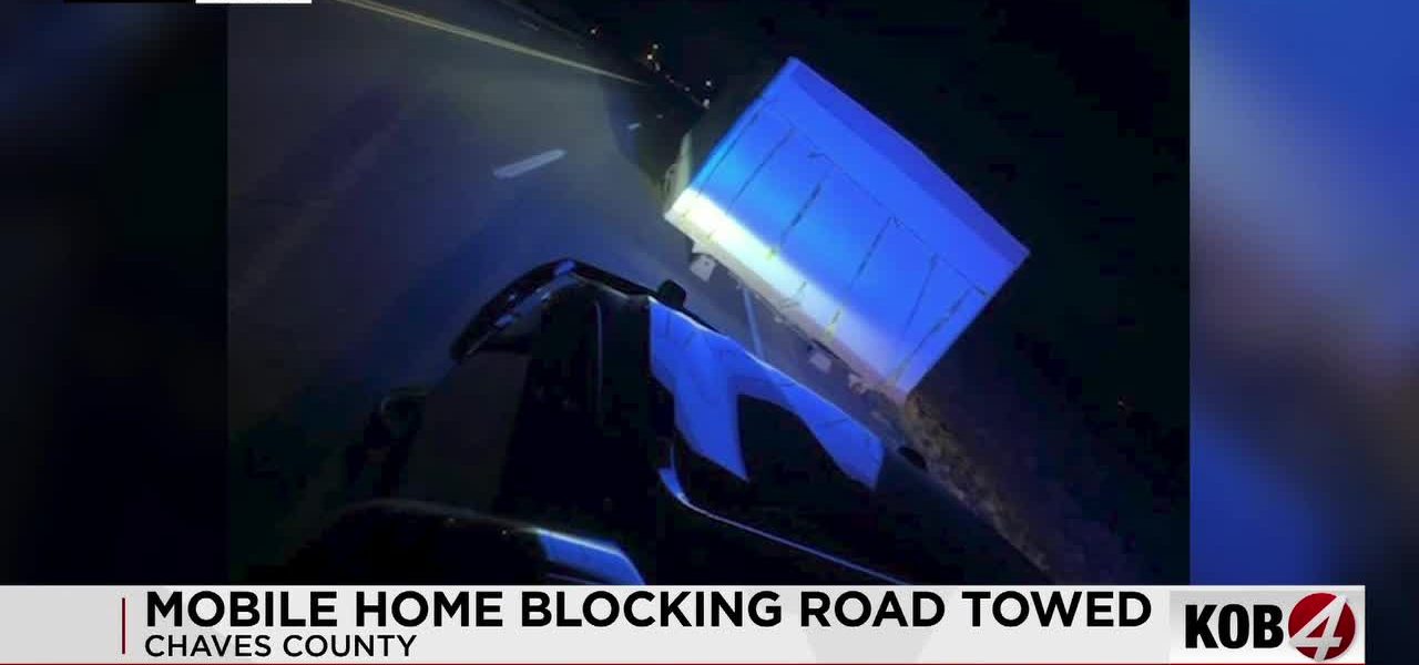 Abandoned Mobile Home Prompts Chaves County Sheriff Tow in Roswell, New Mexico