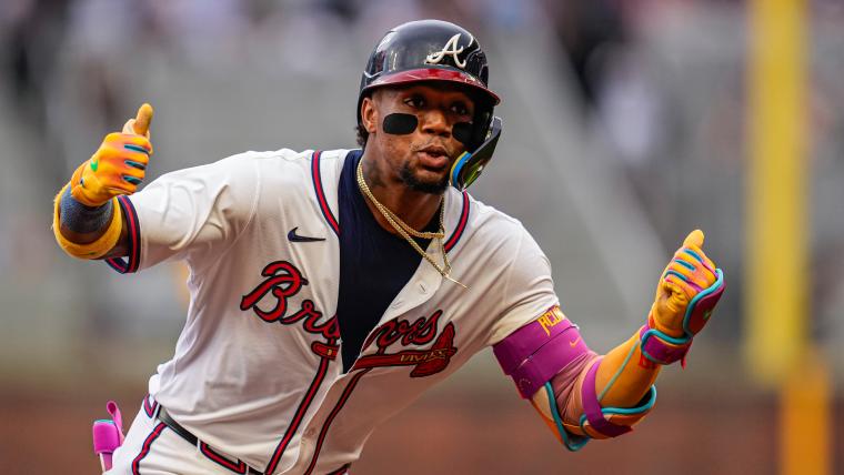 Ronald Acuña Jr. Exits Braves Game Following Second Hit-By-Pitch: X-Rays Negative Confirm Minor Injury