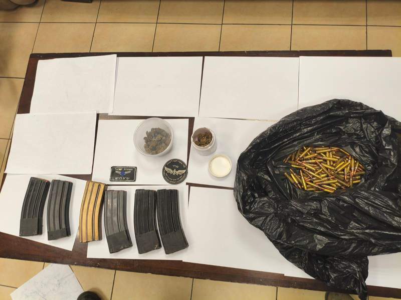 IDF Military Weapons and Narcotics Seized: Two Arrested in Significant Operation