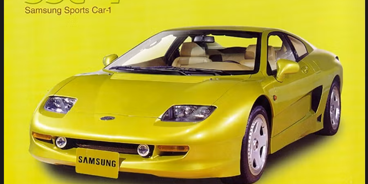 Samsung’s Covert Grand Tourer: The Unseen ’90s Supercar Unearthed from a Basement