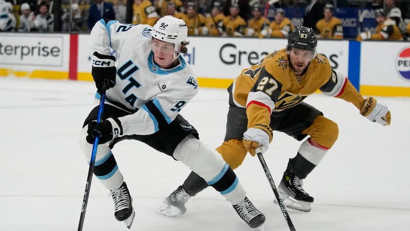 Logan Cooley Shines in Utah Mammoth’s Intense Stanley Cup Playoff Debut Against Golden Knights
