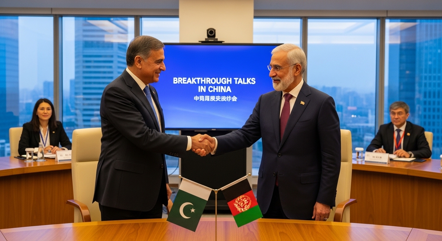 Pakistan-Afghanistan Tensions Ease After Breakthrough Talks in China