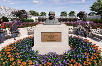 Aberdeen Park Committee Reviews Mahatma Gandhi Bust Proposal