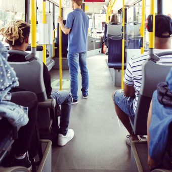 The Perilous Pursuit: Teens Chase Viral Fame on Moving Buses, Officials Warn of Deadly Risks