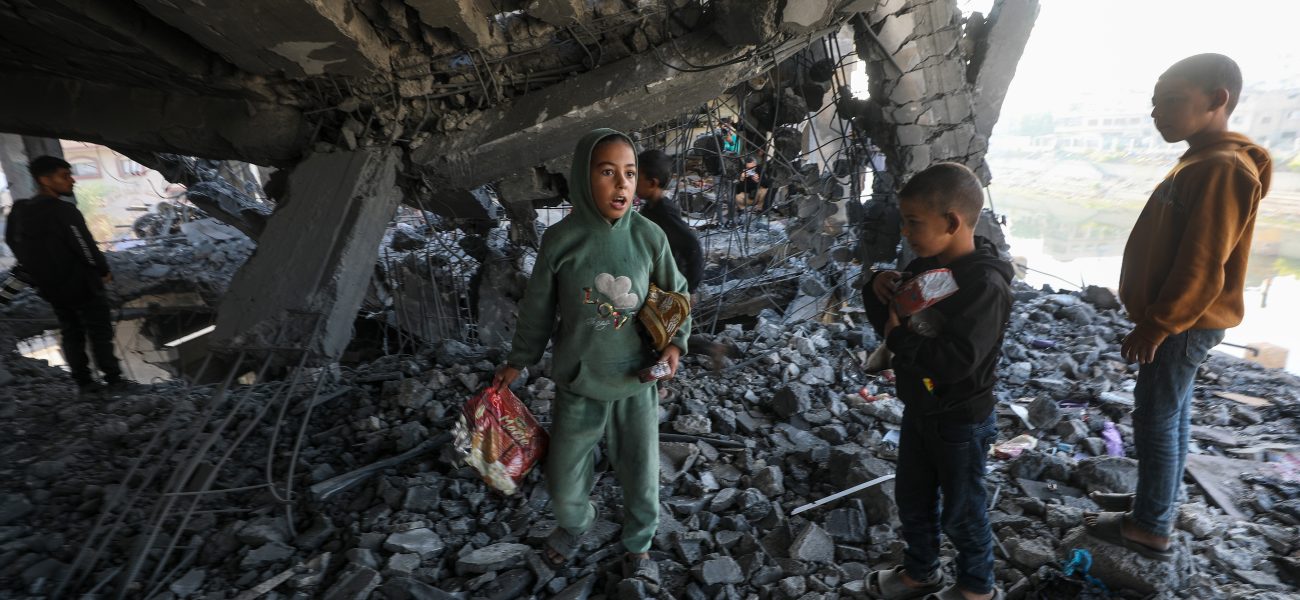 Gaza Airstrike Claims Five Lives, Including Three Children, Amid Regional Tensions