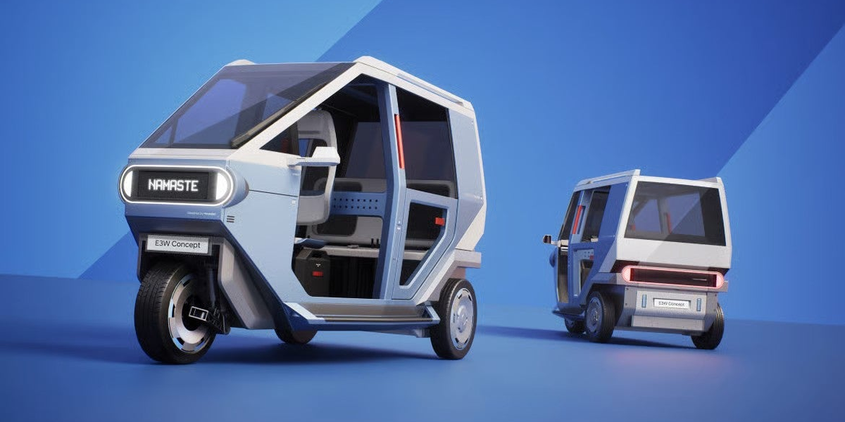 Hyundai and TVS Group Forge Alliance for Electric Three-Wheeler Development, Boosting Sustainable Mobility