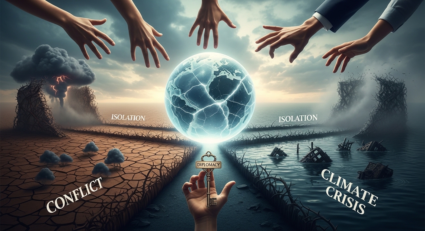 At a Perilous Crossroads: The Urgent Need for Diplomacy in a Fragile World