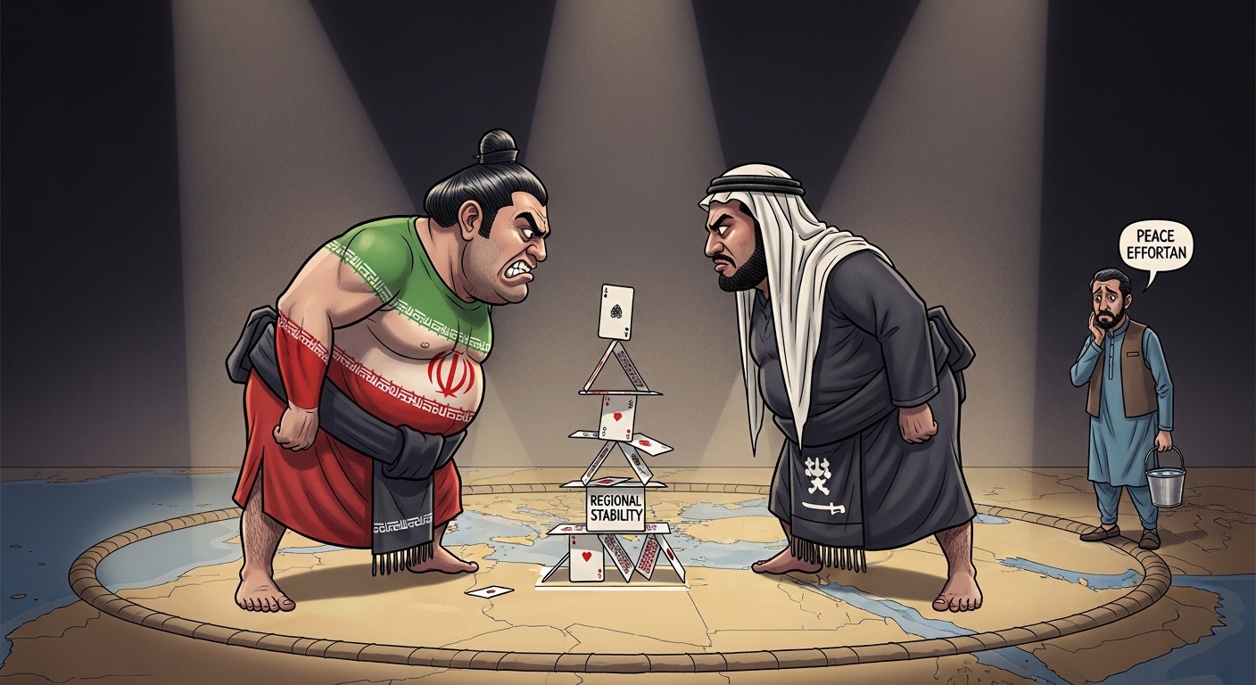 Iran’s Escalation Against Saudi Arabia: A Direct Challenge to Regional Stability and Pakistan’s Peace Efforts