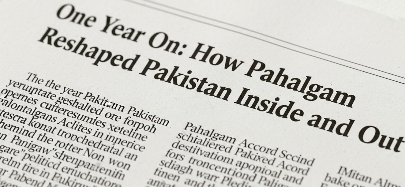 One Year On: How Pahalgam Reshaped Pakistan Inside and Out