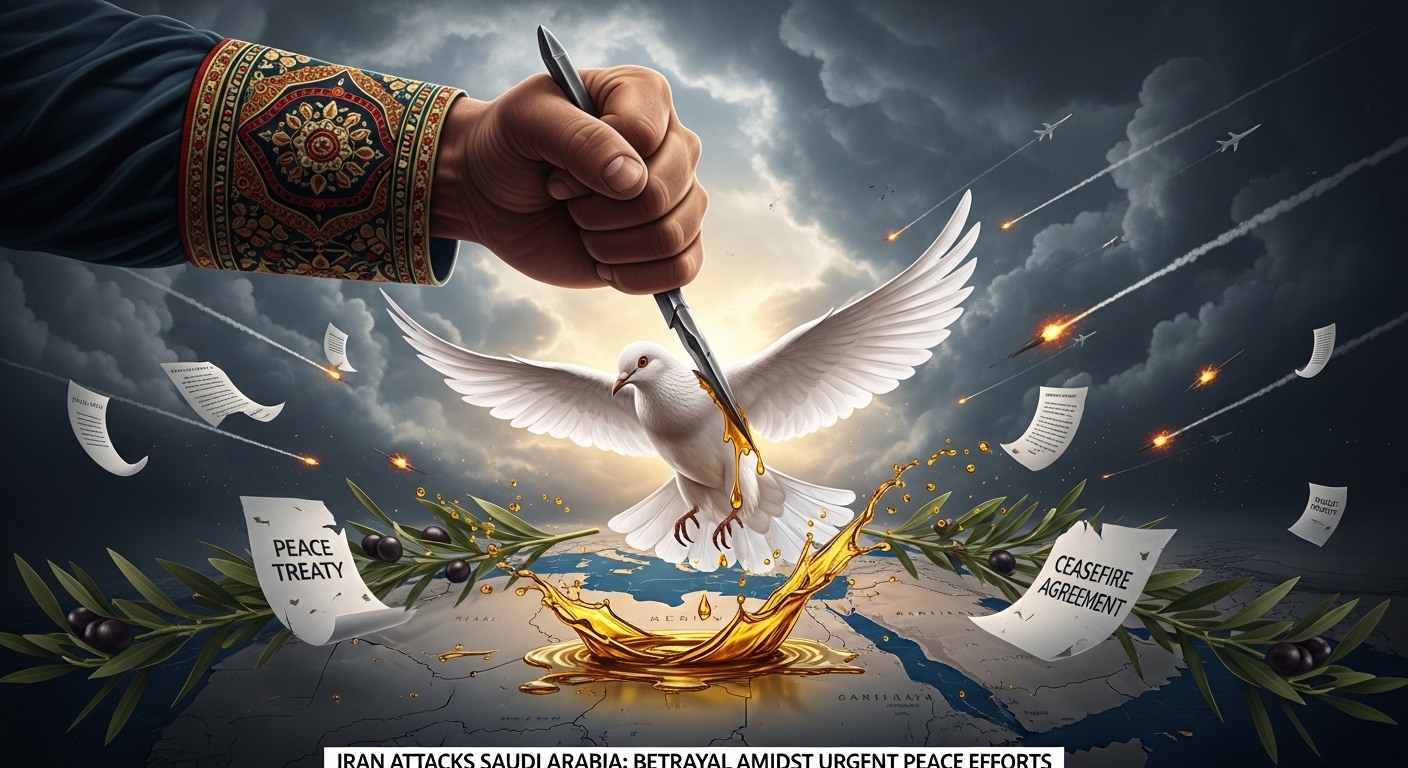 Iran Attacks Saudi Arabia: Betrayal Amidst Urgent Peace Efforts