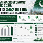 Pakistan Macroeconomic Outlook 2026: GDP Hits 2 Billion as Fiscal Deficit Falls Drastically