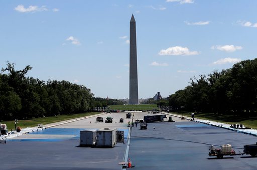 From Grandeur to ‘Americana Blue’: A Lawsuit Against Trump’s Unofficial Paint Job Ignites Preservation Row
