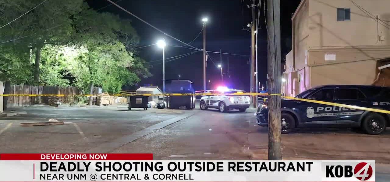 Early Morning Chill: Campus Community Grapples with Tragedy as Shadows Linger Near UNM Eatery