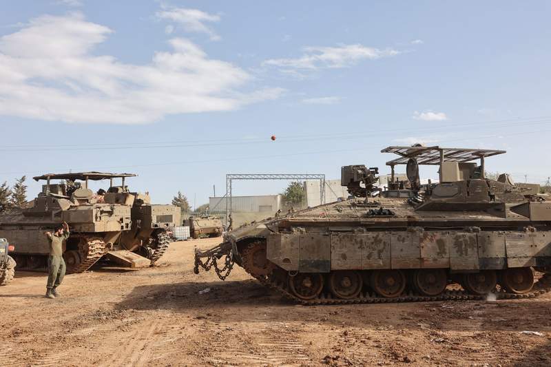 Silent exodus grips Lebanon’s border as sirens wail anew
