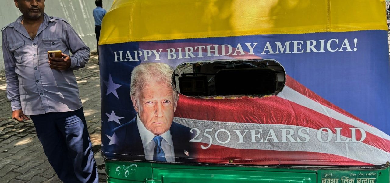 Delhi’s Rickshaw Diplomacy: Trump Takes Unofficial Stage in India