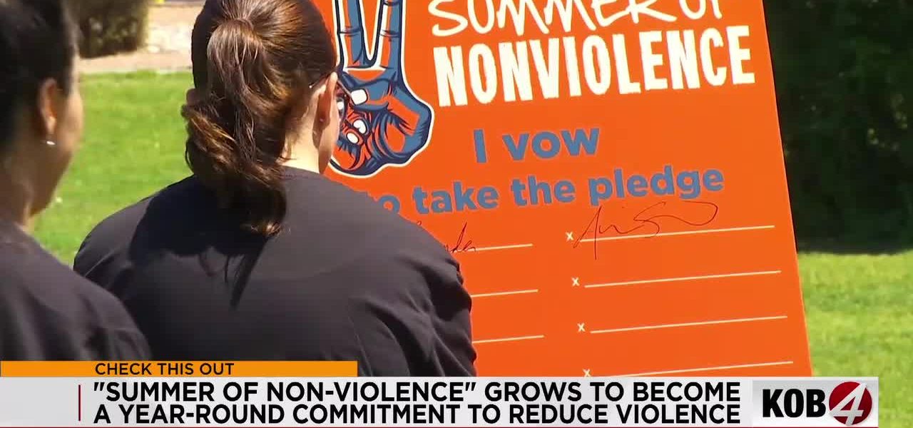 Albuquerque’s ‘Nonviolence’ Summer: A Bet on Basketballs, Food Banks, and a Quiet Plea for Peace