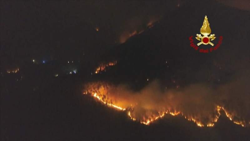 Tuscany’s Enduring Legacy Under Siege: Inferno Forces Mass Evacuation Amidst Climate’s Relentless March