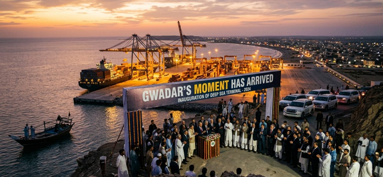 Gwadar’s Moment Has Arrived