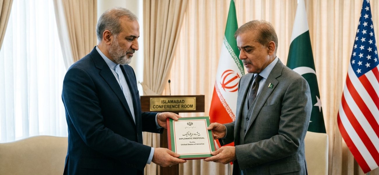 Iran Offers Diplomatic Proposal to negotiate with the US to the Intermediary Pakistan: A Diplomatic step toward peace and negotiation.
