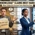 “Lack of Knowledge” Claims Meet Hard Numbers “Lack of Knowledge” Claims Meet Hard Numbers