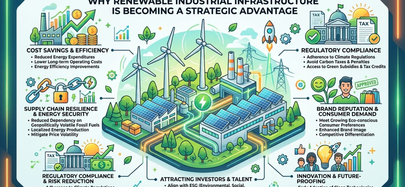 Why Renewable Industrial Infrastructure Is Becoming a Strategic Advantage
