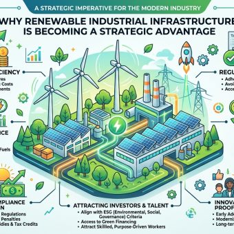 Why Renewable Industrial Infrastructure Is Becoming a Strategic Advantage