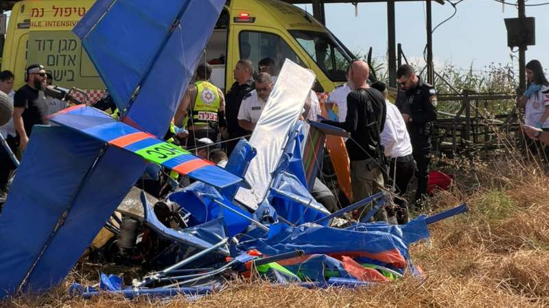 Silent Descent: Civilian Crash Casts Eerie Calm Over Fractured Northern Israel Skies
