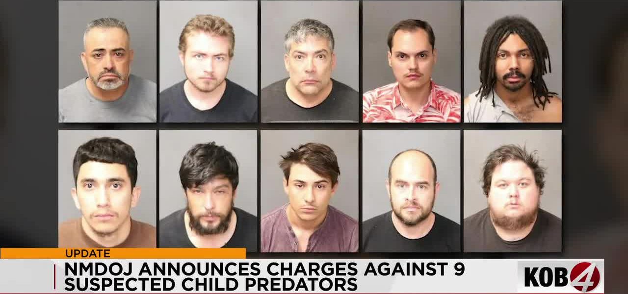 Digital Lures, Real Cuffs: New Mexico Bust Traps Nine Online Predators