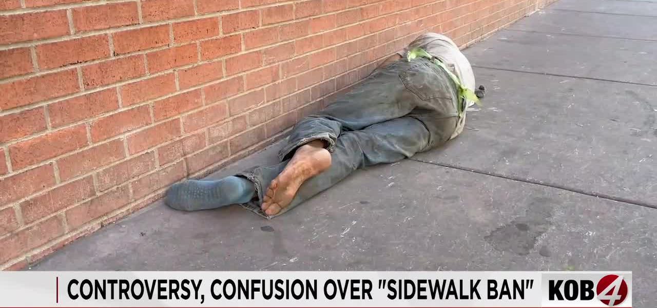 Albuquerque’s Sidewalk Skirmish: Is Poverty the New Crime?