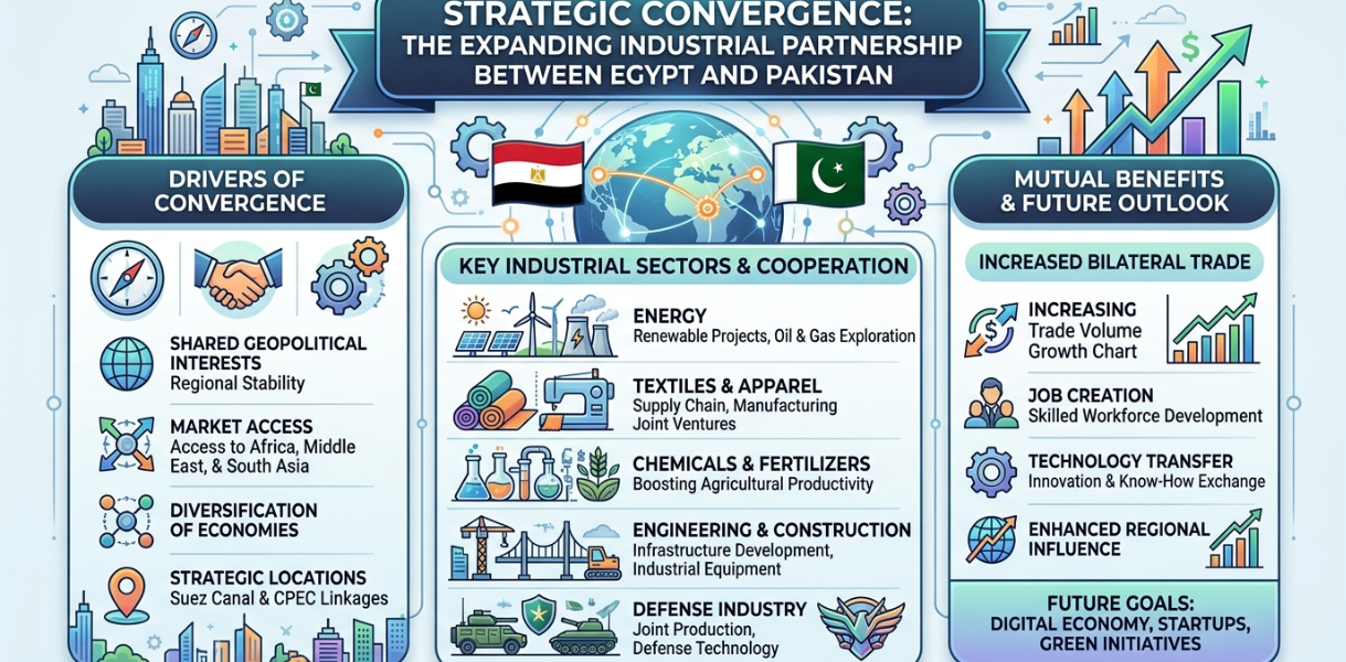 Strategic Convergence: The Expanding Industrial Partnership Between Egypt and Pakistan