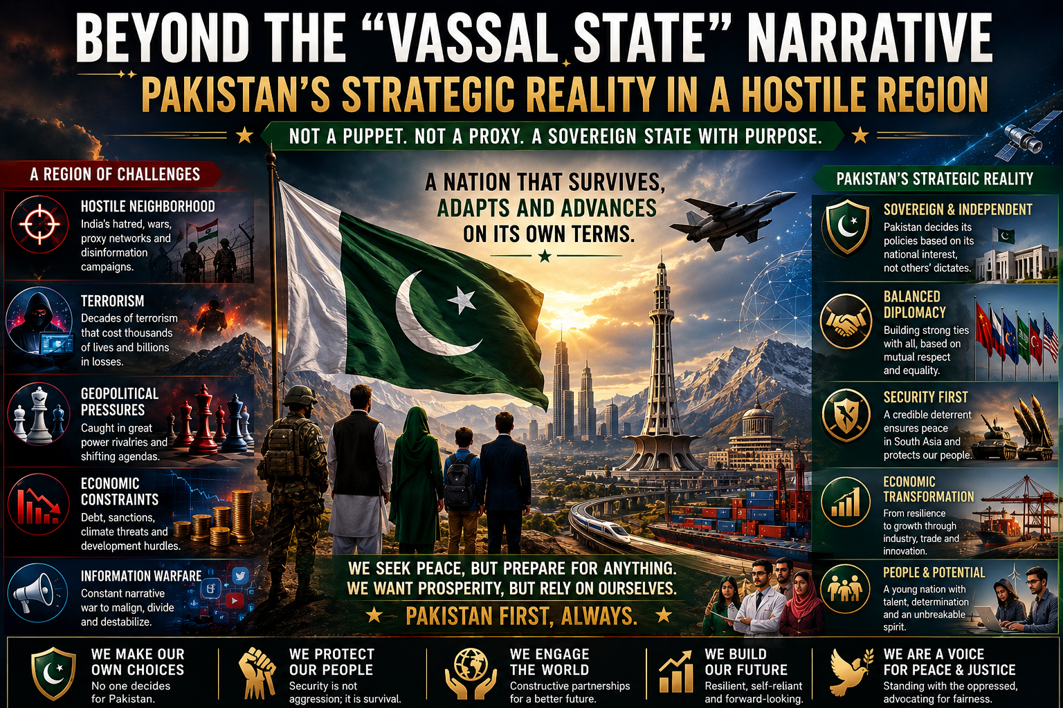 Beyond the "Vassal State" Narrative: Pakistan's Strategic Reality in a Hostile Region