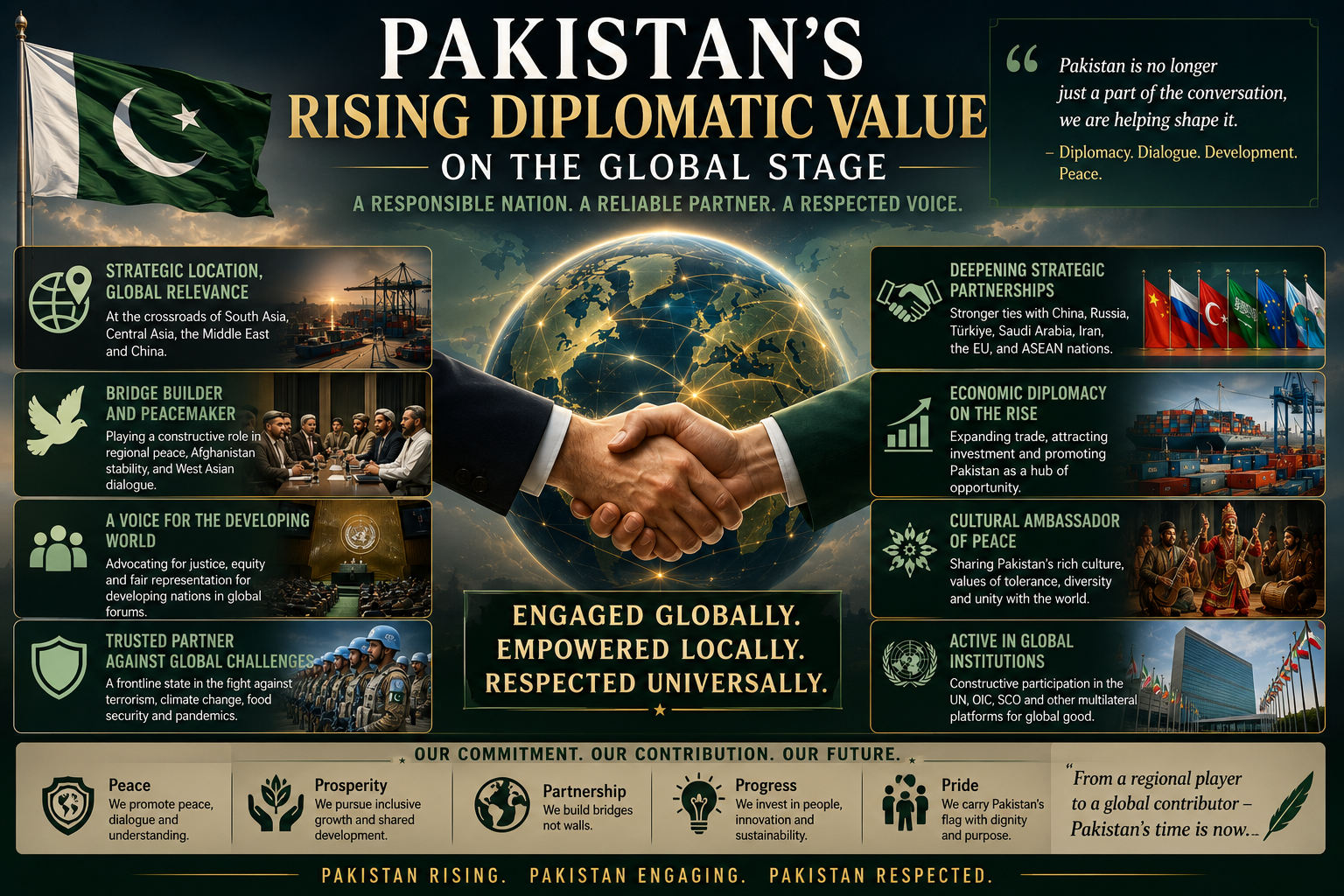 Pakistan’s Rising Diplomatic Value on the Global Stage