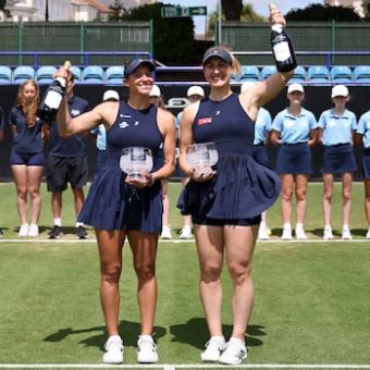 Dabrowski and Stefani Claim Eastbourne Doubles Title in Decisive Fashion