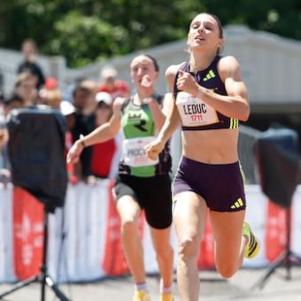 Arop Secures Silver in 1,500m Senior Debut at Canadian Championships