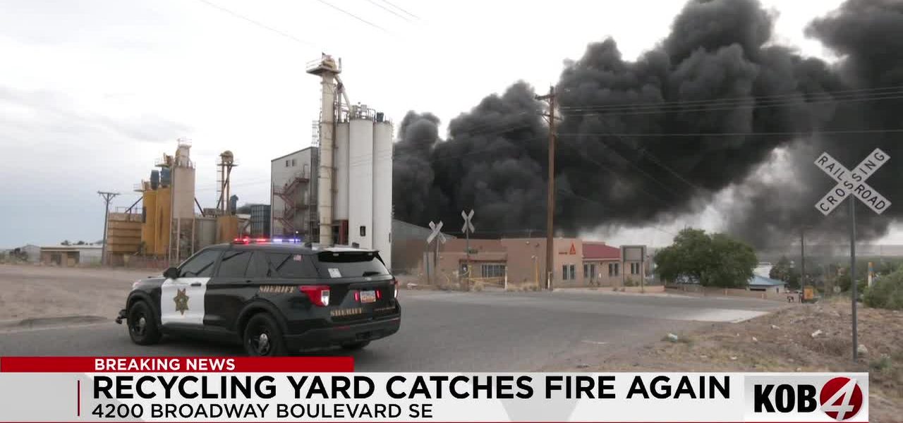 Albuquerque’s Ash: Recurrent Recycling Inferno Ignites Public Health Debate, Echoes Global Pollution Crisis