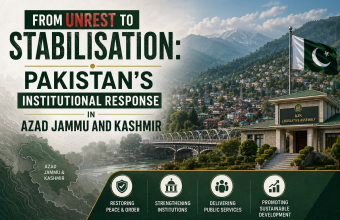 From Unrest to Stabilisation: Pakistan’s Institutional Response in Azad Jammu and Kashmir