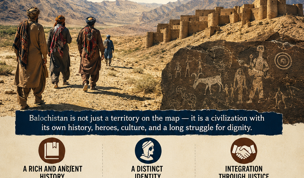 Balochistan Beyond the Slogan: History, Identity, and the Question of Integration