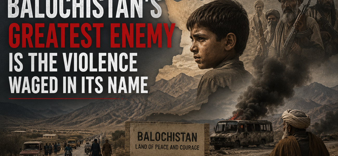 Balochistan’s Greatest Enemy Is the Violence Waged in Its Name
